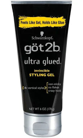 Got2b Ultra Glued Invincible Styling Gel 6oz