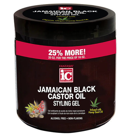 Fantasia JAMAICAN BLACK CASTOR OIL STYLING GEL