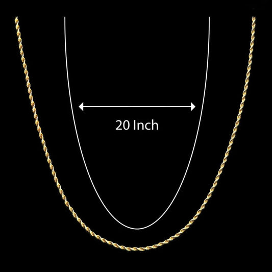 14K Gold Plated Chain KN0001G