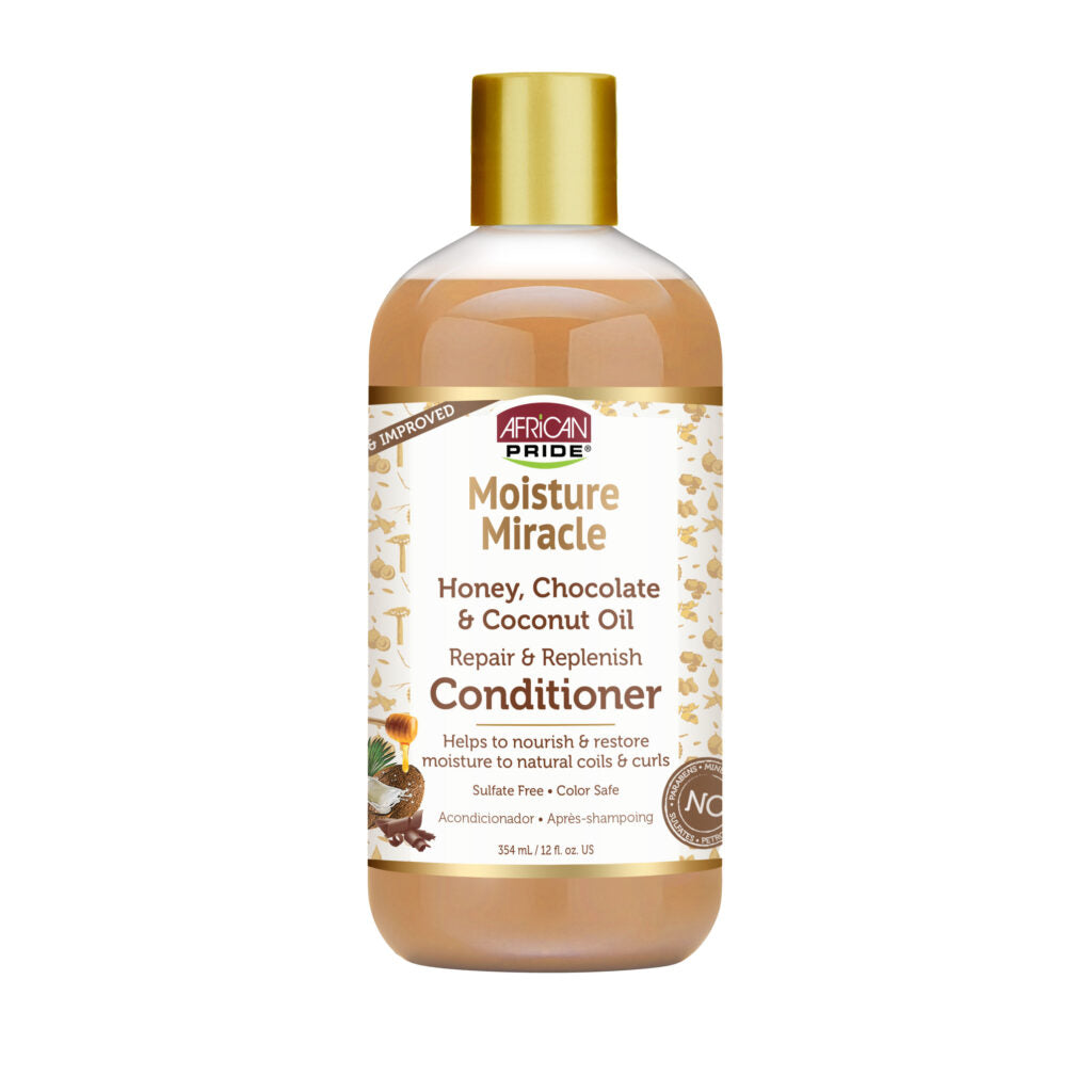 Moisture Miracle Honey, Chocolate & Coconut Oil Conditioner, 12 Oz