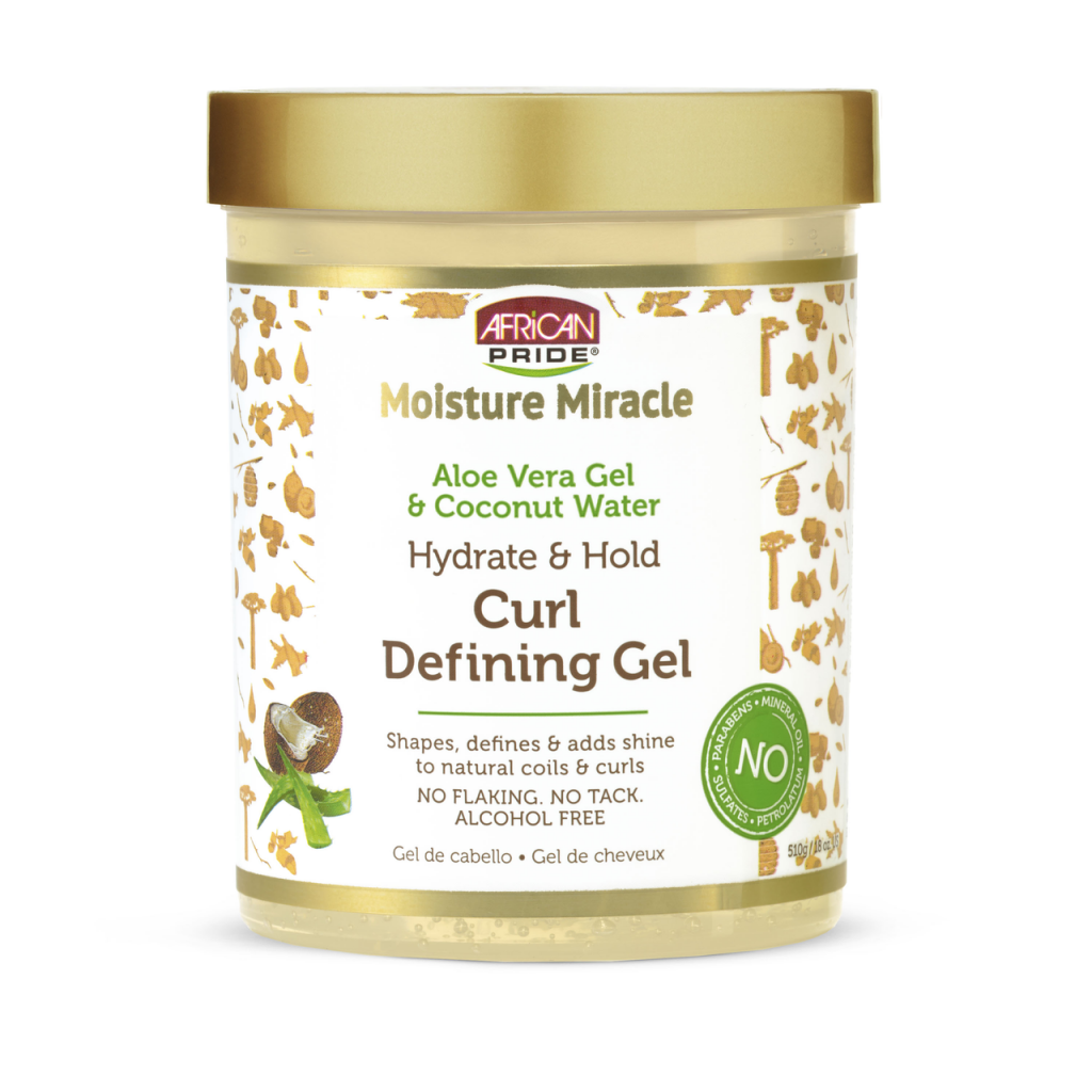 Moisture Miracle Aloe & Coconut Water Curl Defining Gel, 18 Oz