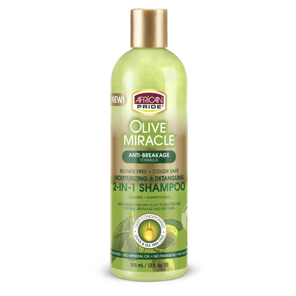 Olive Miracle 2-in-1 Shampoo, 12 Oz