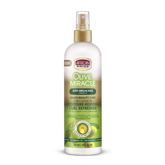 Olive Miracle Moisture Restore Curl Refresher, 12 Fl Oz