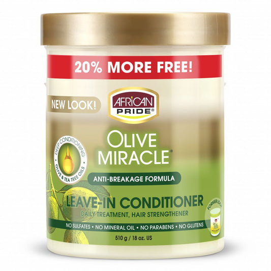 AFRiCAN PRIDEOlive Miracle Leave - In Conditioner, 18 Oz