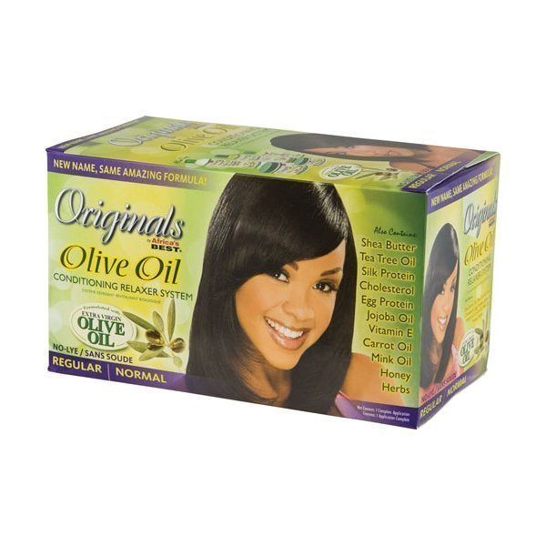 Olive Oil Relaxer Kit (Regular)