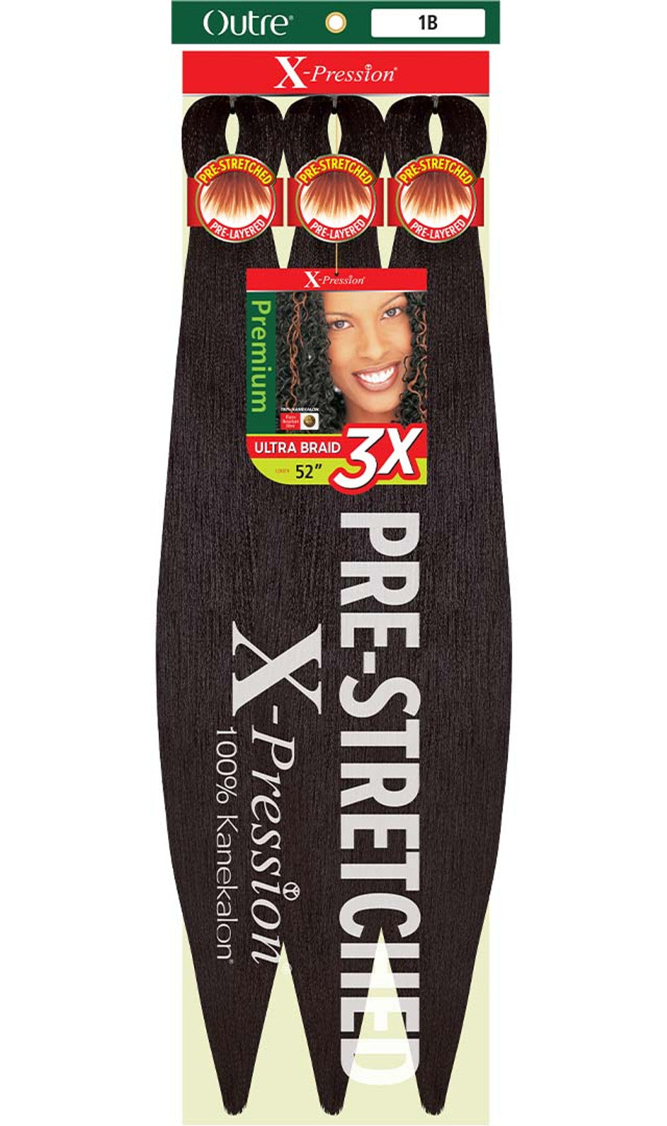 Outre 3X X - Pression Pre - Stretched Braid 52"