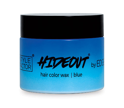 Blue Hair Color Wax