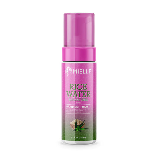 MIELLE Rice Water & Aloe Vera Braid Set Foam