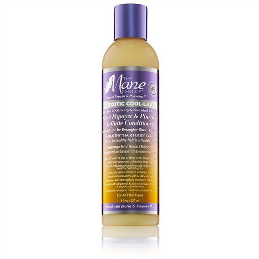 Cool Laid Sweet Papaya & Pineapple Infinite Conditioner | Pre-Poo, Rinse Out, Leave-In, Co-Wash, Detangler