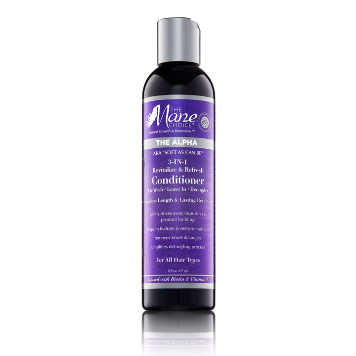 Alpha Soft As Can Be Revitalize & Refresh 3-in-1 Co-Wash, Leave In, Detangler
