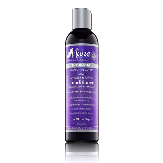 Alpha Soft As Can Be Revitalize & Refresh 3-in-1 Co-Wash, Leave In, Detangler