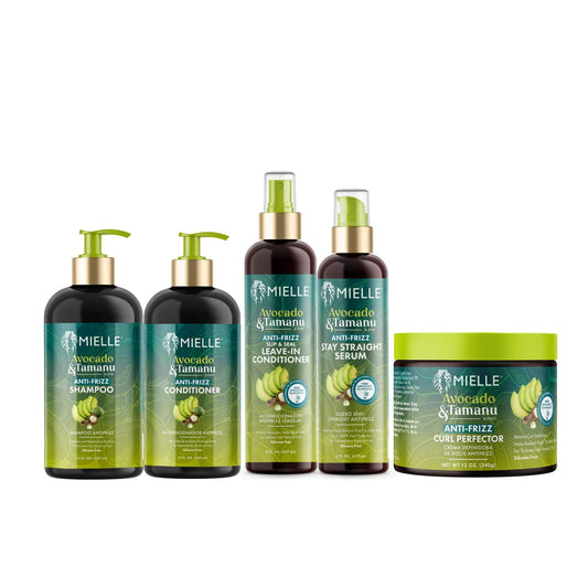 MIELLE Avocado & Tamanu Anti-Frizz System