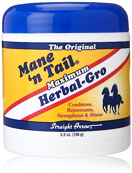 Mane 'N Tail Herbal Gro Natural Conditioner For Hair & Scalp Pomade 5.5 Ounce