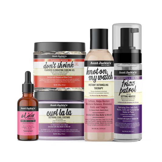 Scalp Relief, Hydration & Style Bundle