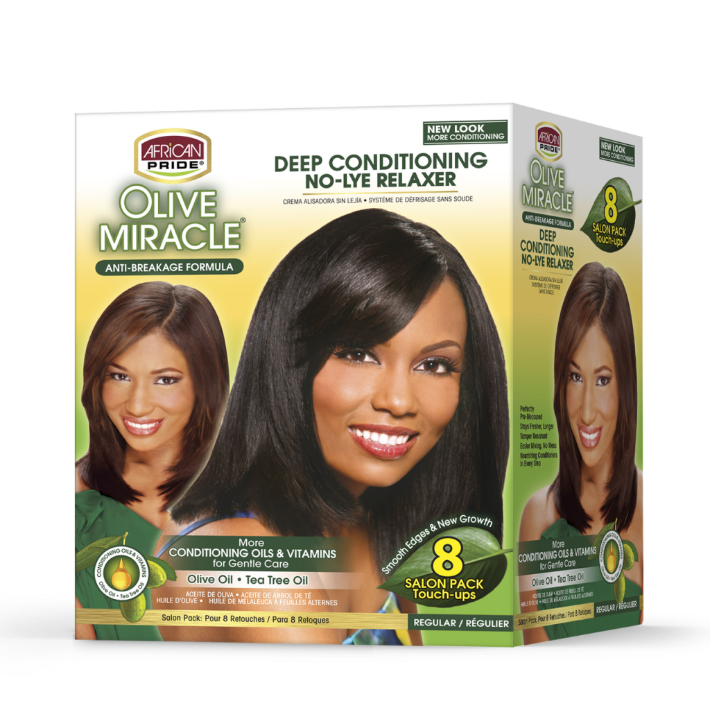 Olive No- Lye Relaxer Regular 8 Touch Up