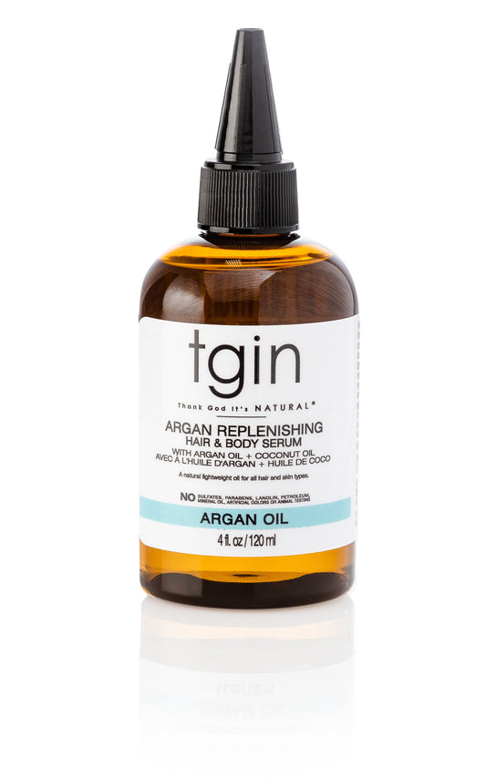 Argan Replenishing Hair & Body Serum - 4 Oz