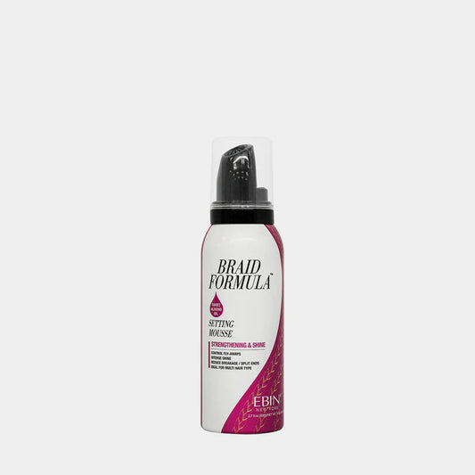 Setting Mousse Strengthening & Shine - Sweet Almond Oil (2.7 Oz / 80 Ml )