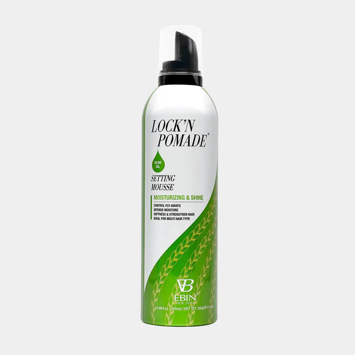 Setting Mousse Moisturizing & Shine - Olive Oil