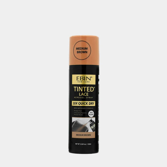 10X Quick Dry Tinted Lace Spray - Medium Brown