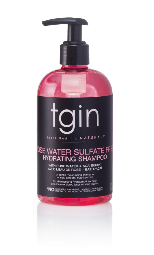 Rose Water Sulfate Free Hydrating Shampoo - 13 Oz