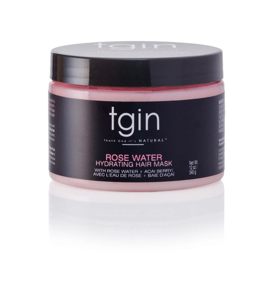 Rose Water Hydrating Hair Mask - 12 Oz