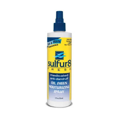 Fresh Medicated Anti - Dandruff Oil Sheen Moisturizing Spray