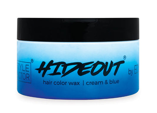 Cream & Blue Hair Color Wax