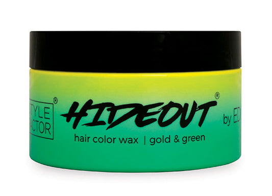 Gold & Green Hair Color Wax