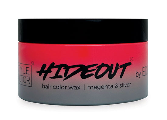 Magenta & Silver Hair Color Wax
