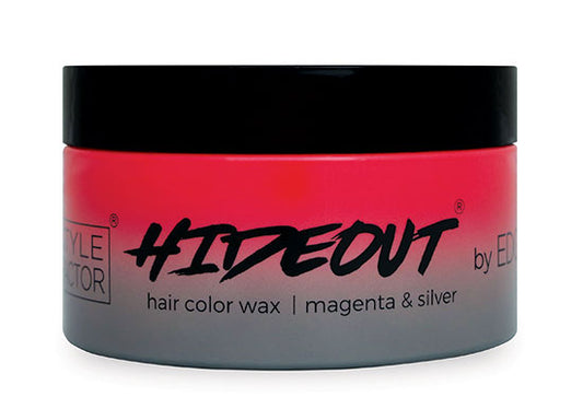 Magenta & Silver Hair Color Wax