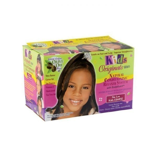 Olive Natural Conditioning Relaxer System With Scalpguard (Coarse Kit)