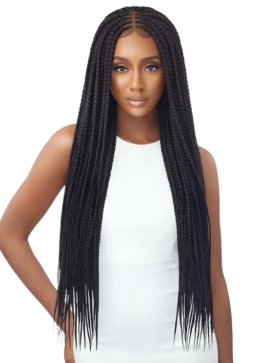 Middle Part Feed - In Box Braids 36"
