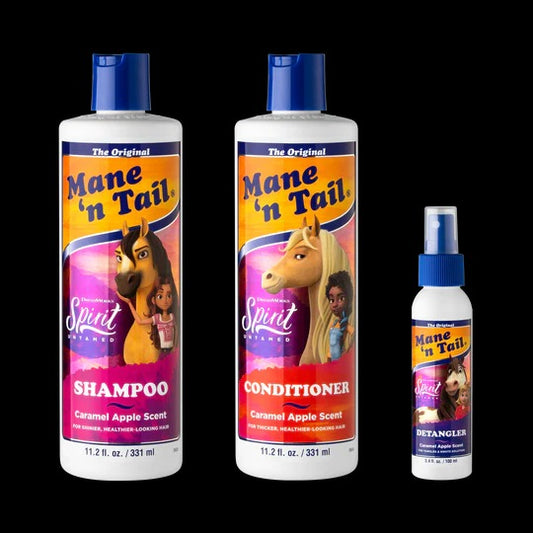 Mane n’ tail Spirit Untamed Kids Shampoo + Conditioner With Detangler Set