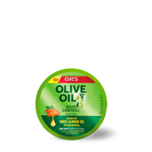 Edge Control Sweet Almond Oil Hair Gel (2.2 Oz)