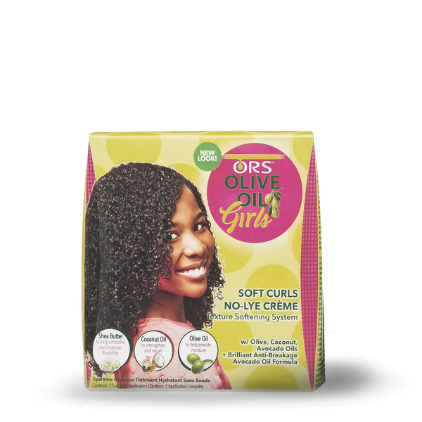 Soft Curls No - Lye Crème Texture Softening System Kit