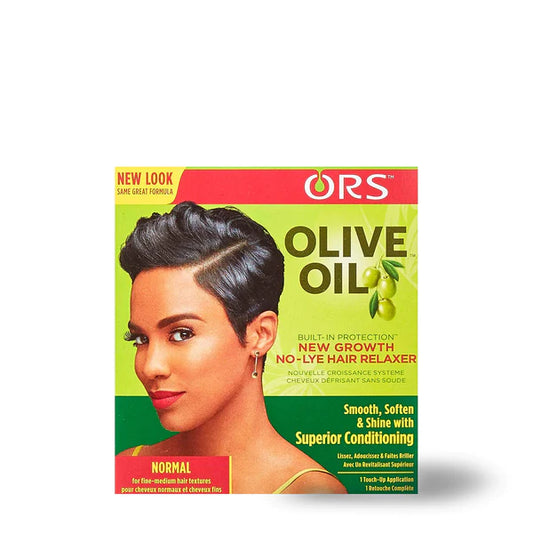 ORS Olive Oil Built - In Protection New Growth No - Lye Hair Relaxer Normal Strength